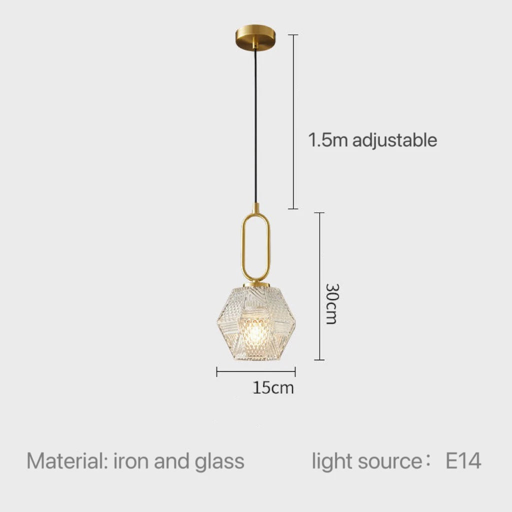The Diamante Art Deco Pendant Light