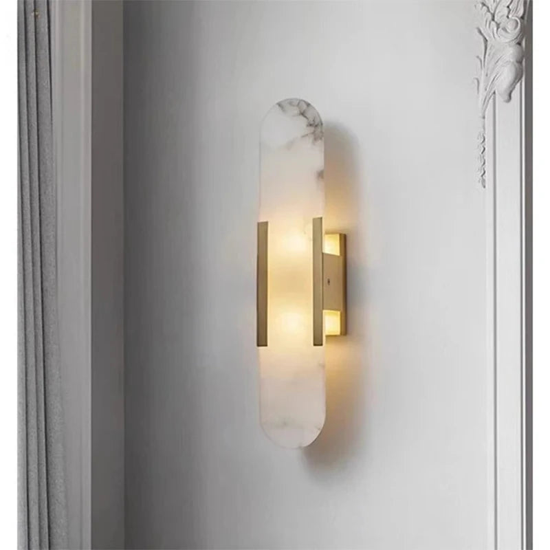 The Forma Dolomite Wall Sconce