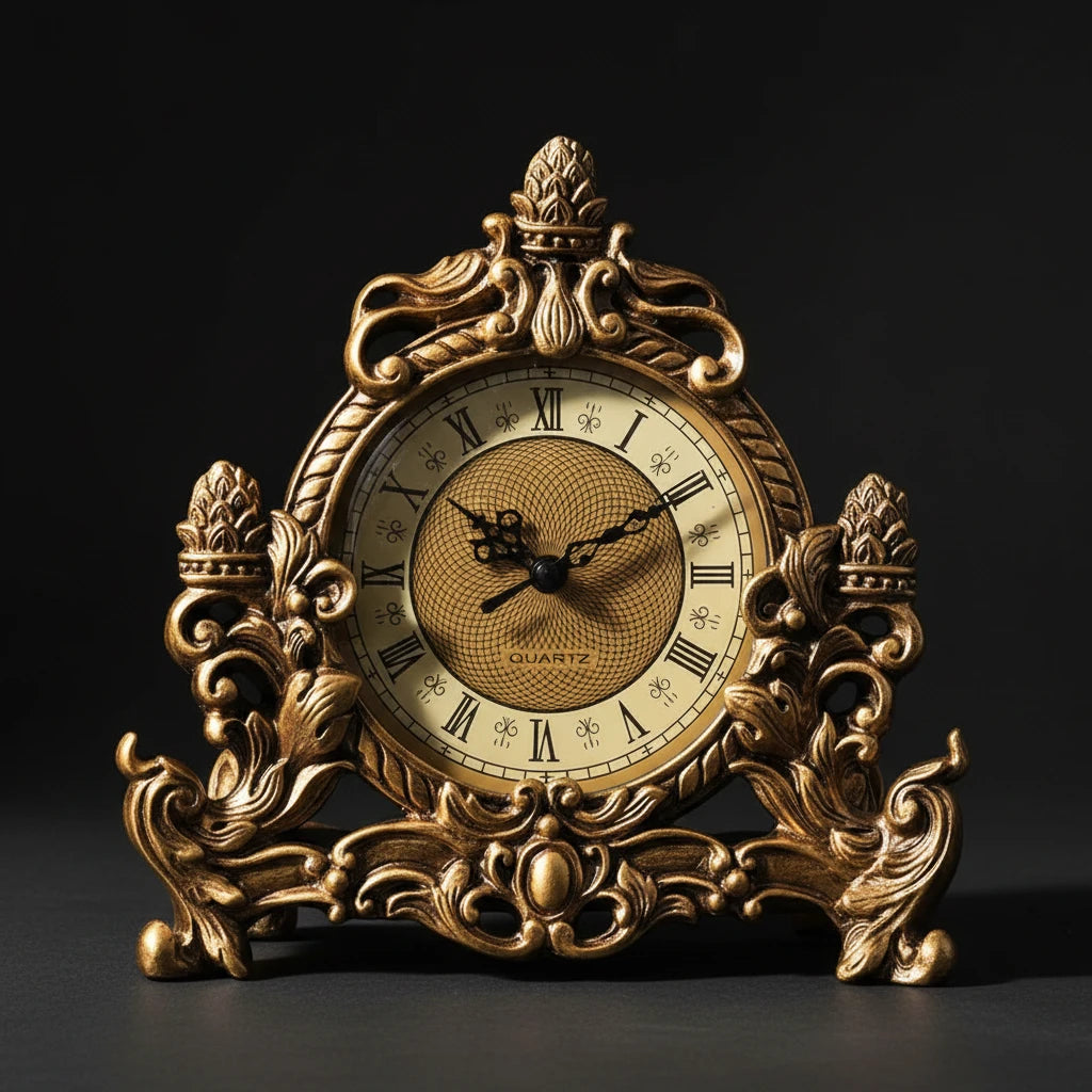 The Beaumont European Bronze Seat Clock