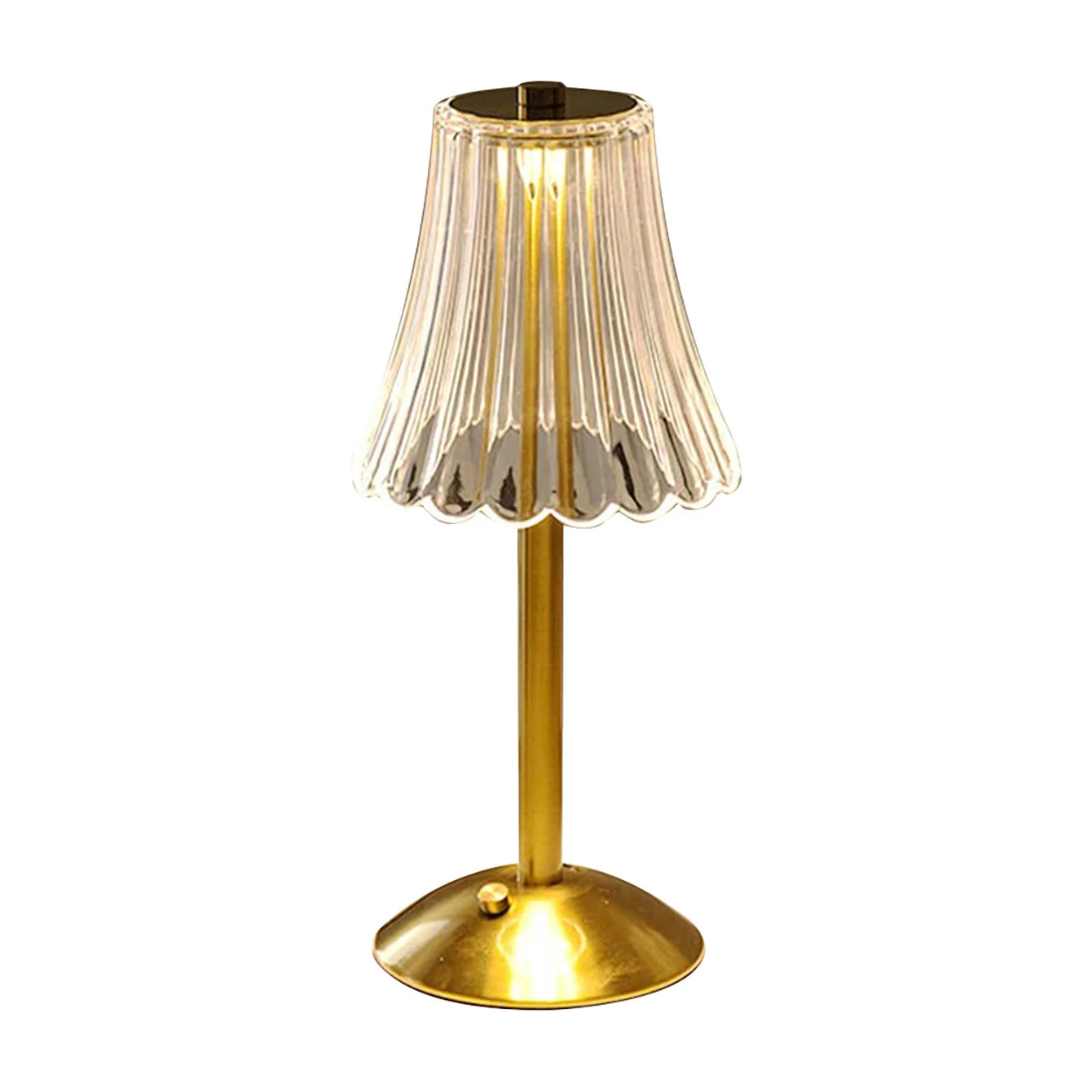 The Lumière Crystal Touch Table Lamp