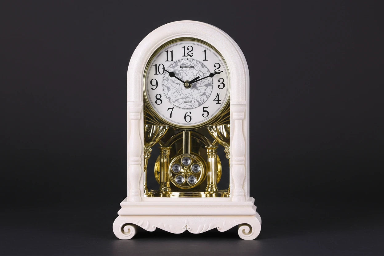 The Édouard Cathedral Music Seat Pendulum Clock