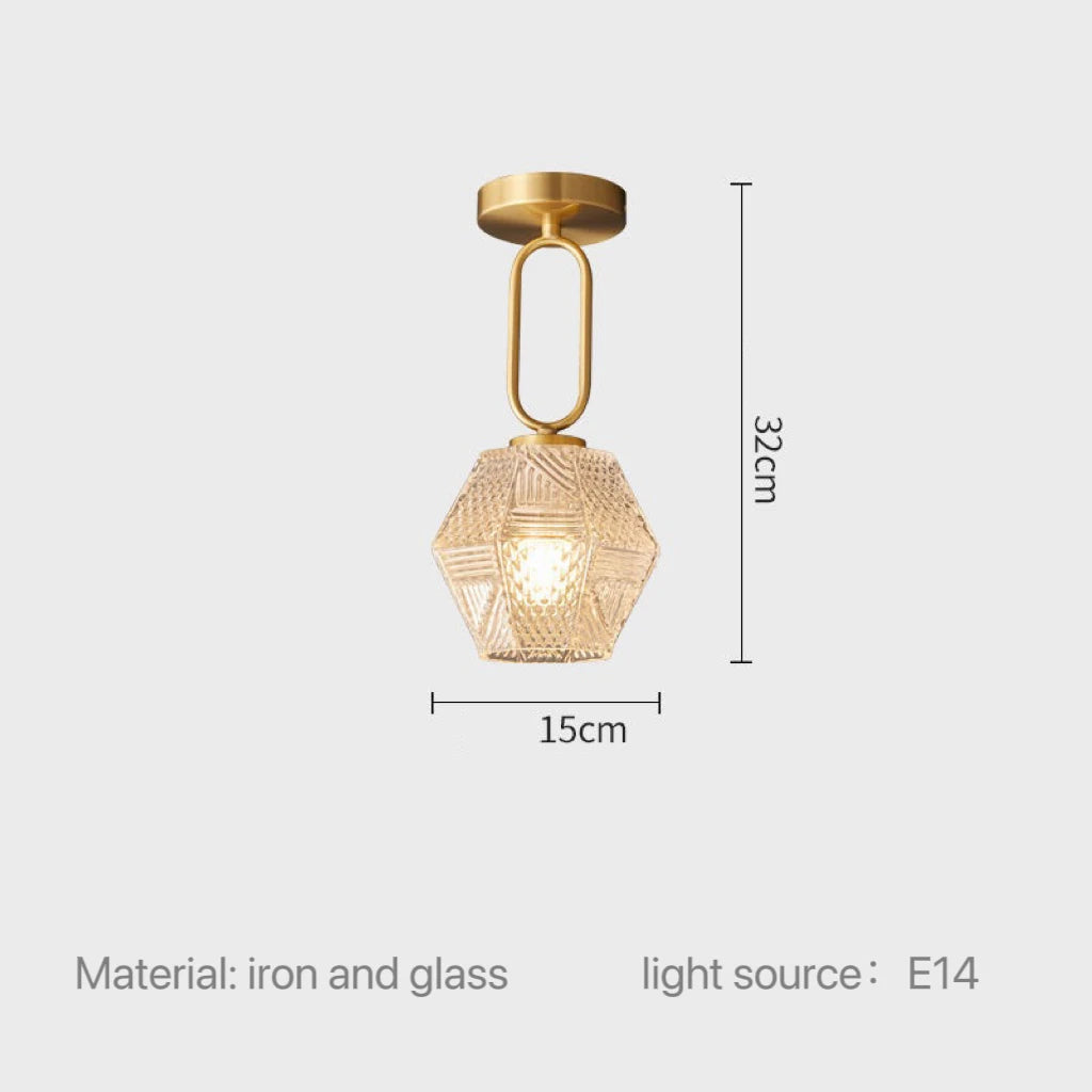 The Diamante Art Deco Pendant Light