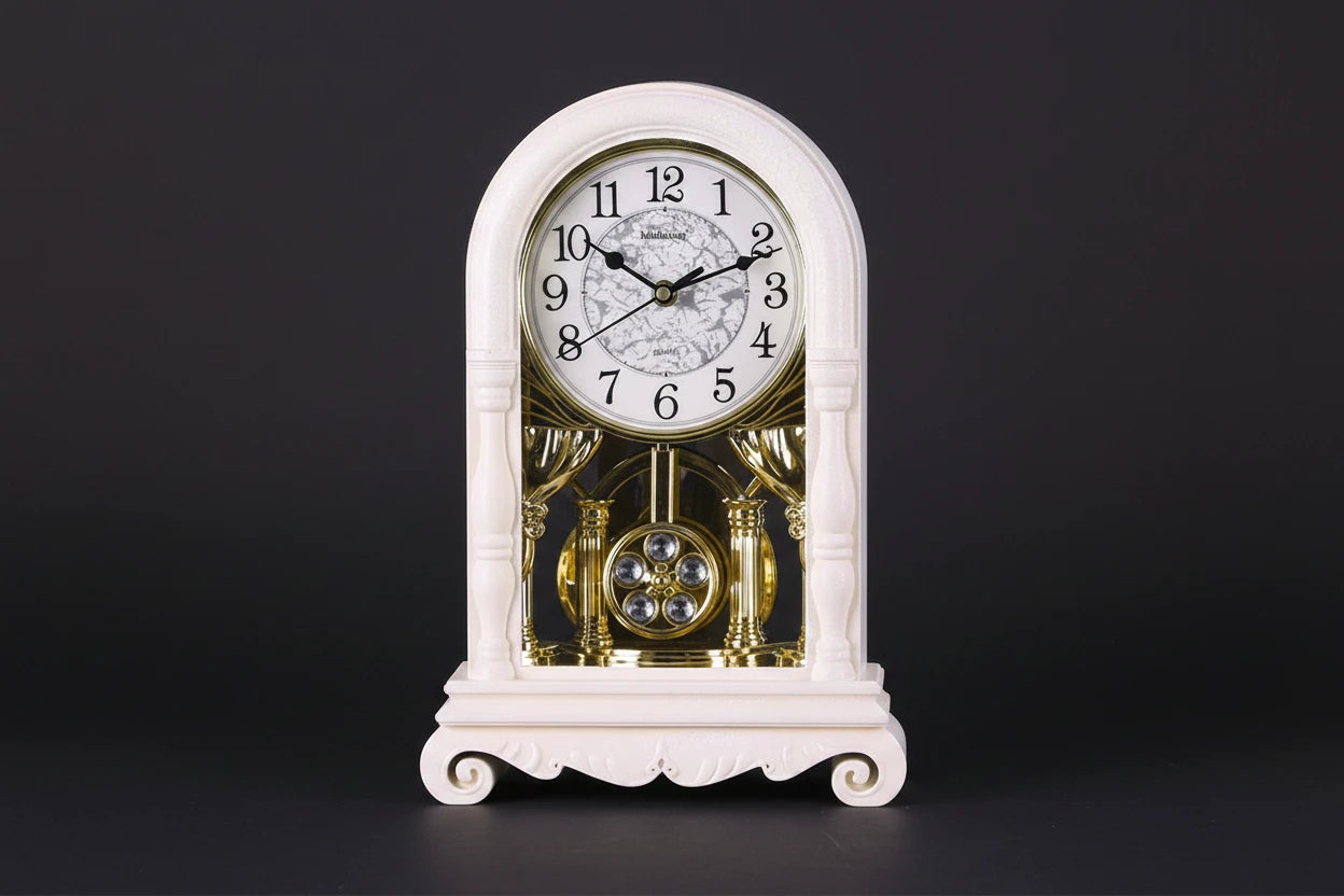 The Édouard Cathedral Music Seat Pendulum Clock