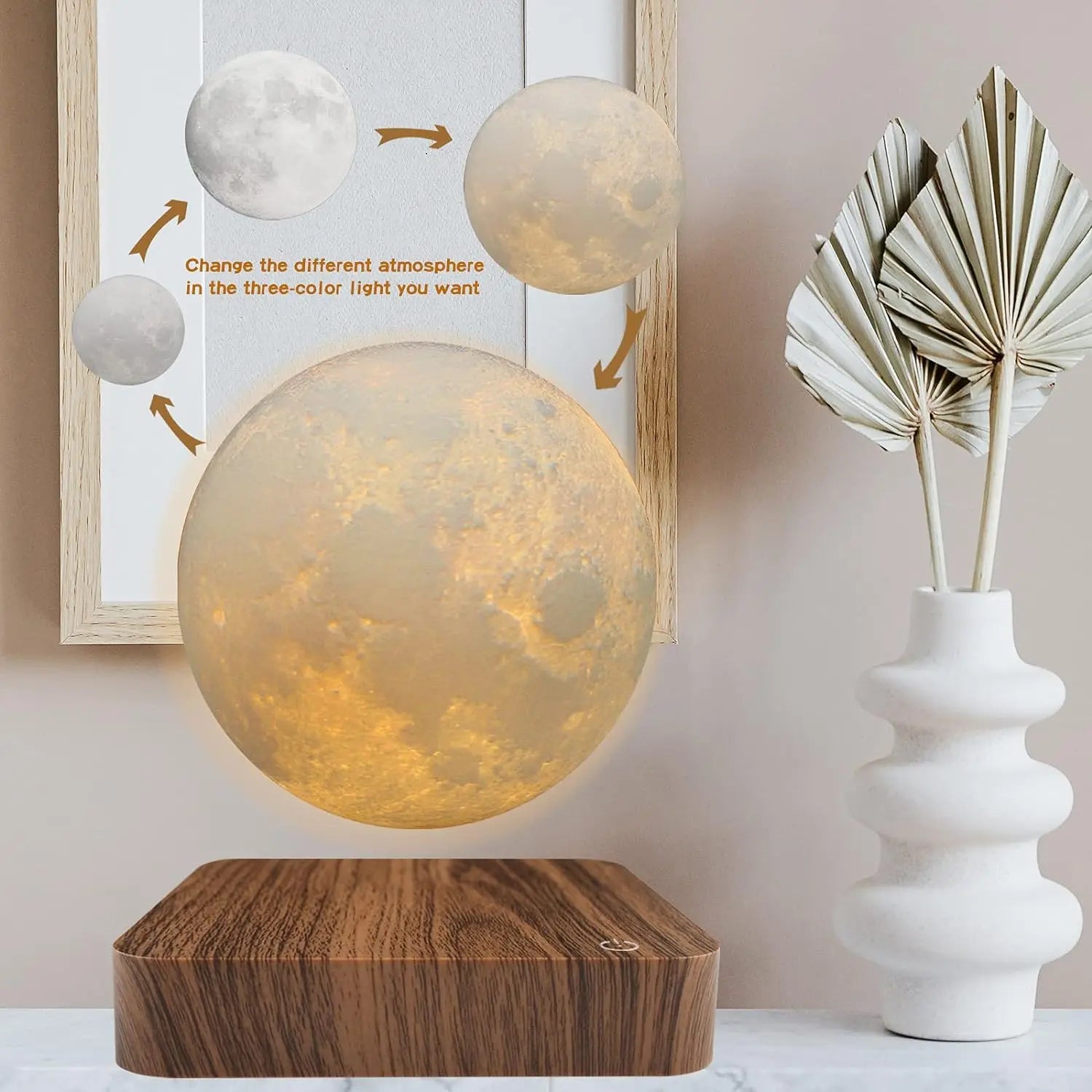 The Orbit Levitating Moon Lamp