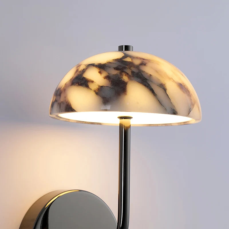 The Moro Marble Stone Wall Sconce