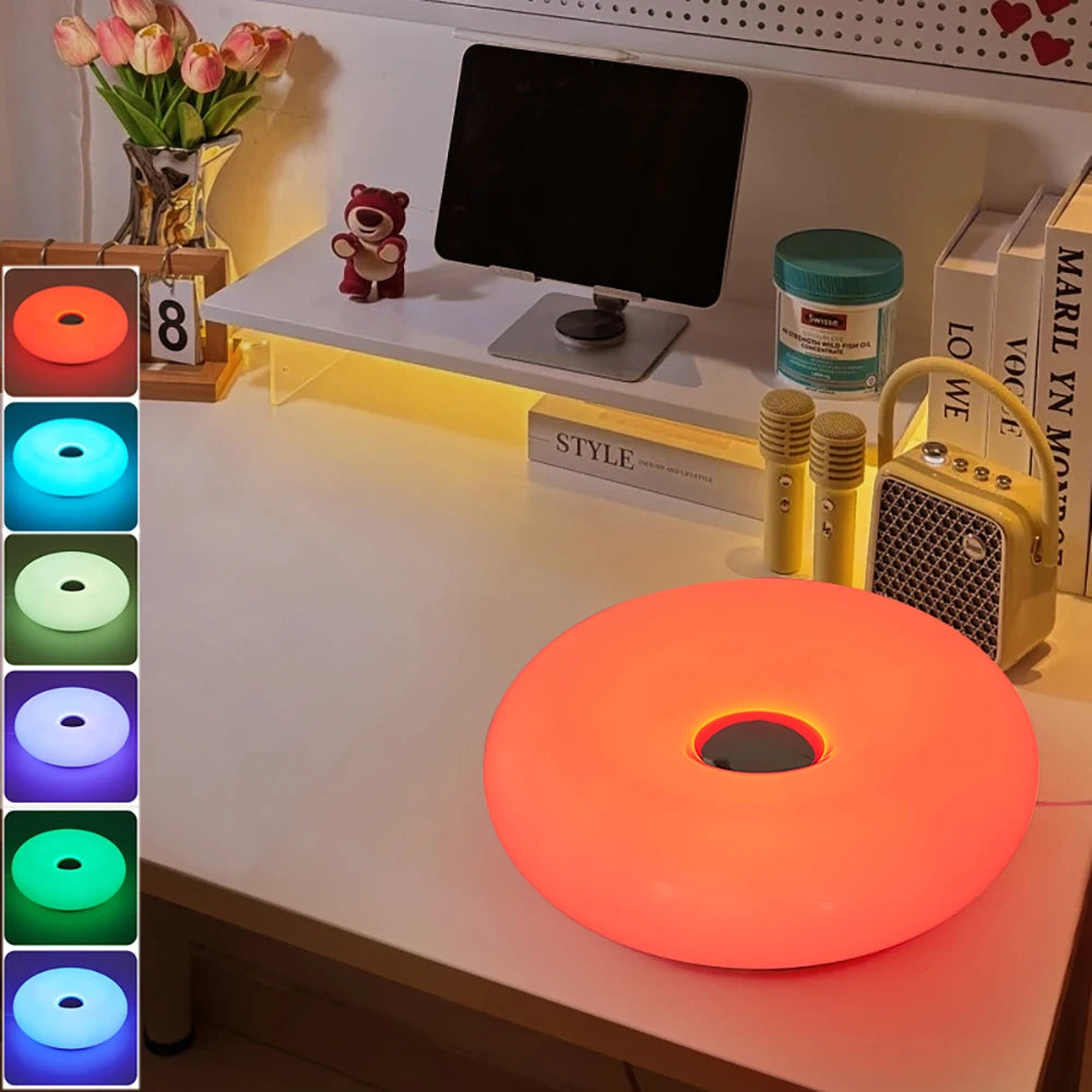 The Aurelius Amber Touch Table Lamp