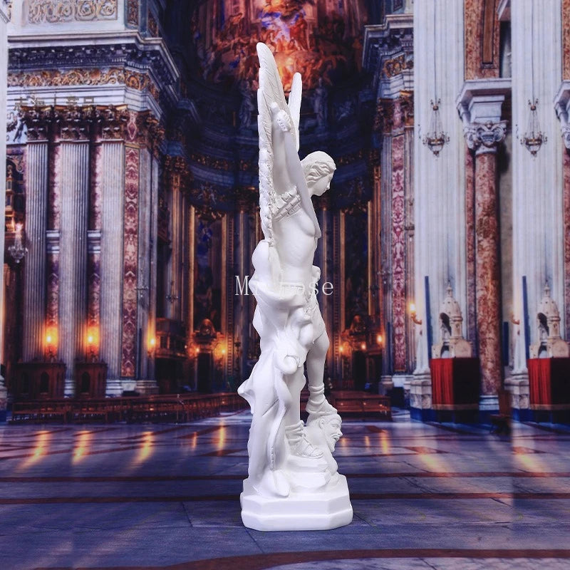The Celestia Winged Angel Resin Statue